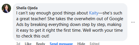 Testimonial – Sheila